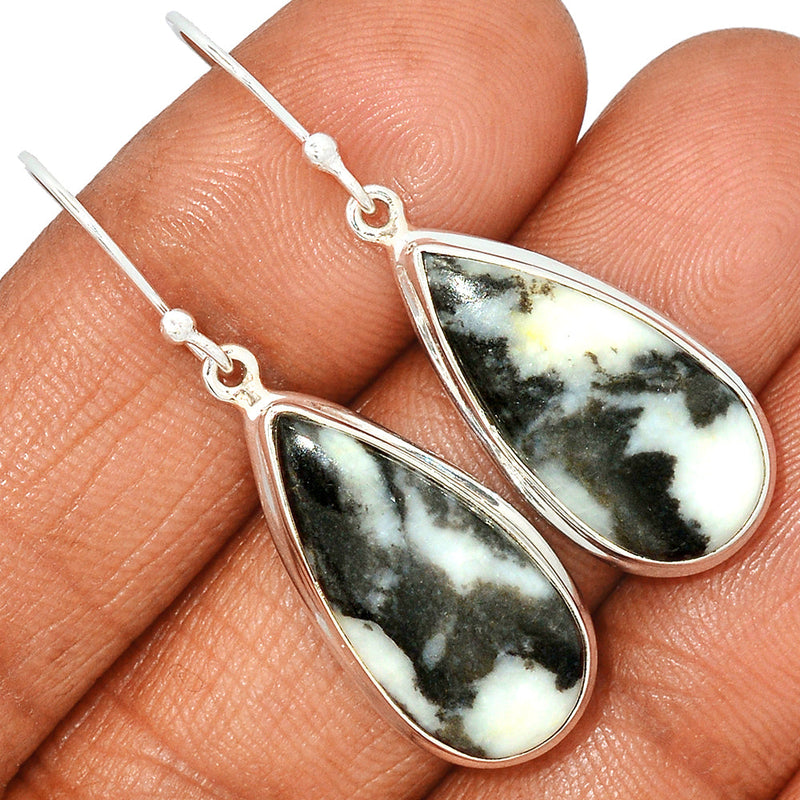 1.7" Zebra Jasper Earrings - ZBJE104
