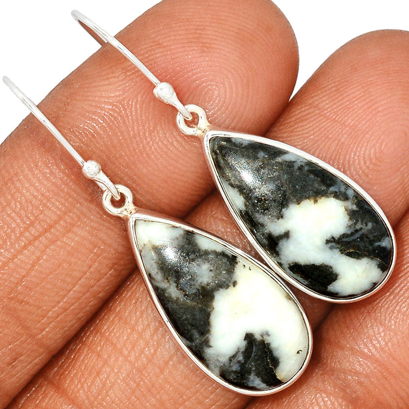 1.7" Zebra Jasper Earrings - ZBJE105