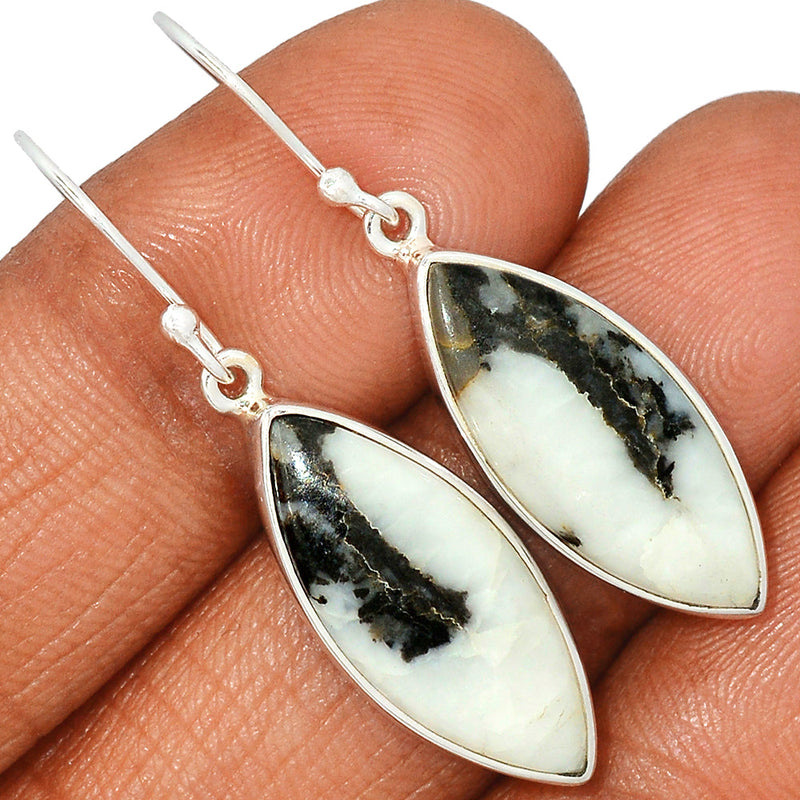 1.6" Zebra Jasper Earrings - ZBJE109