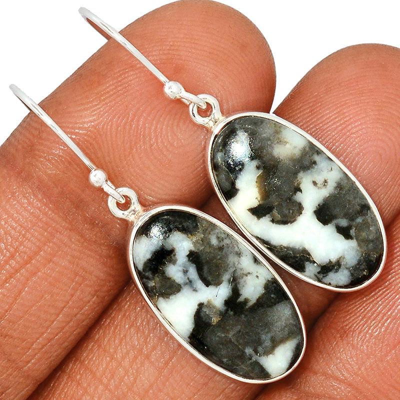 1.6" Zebra Jasper Earrings - ZBJE86