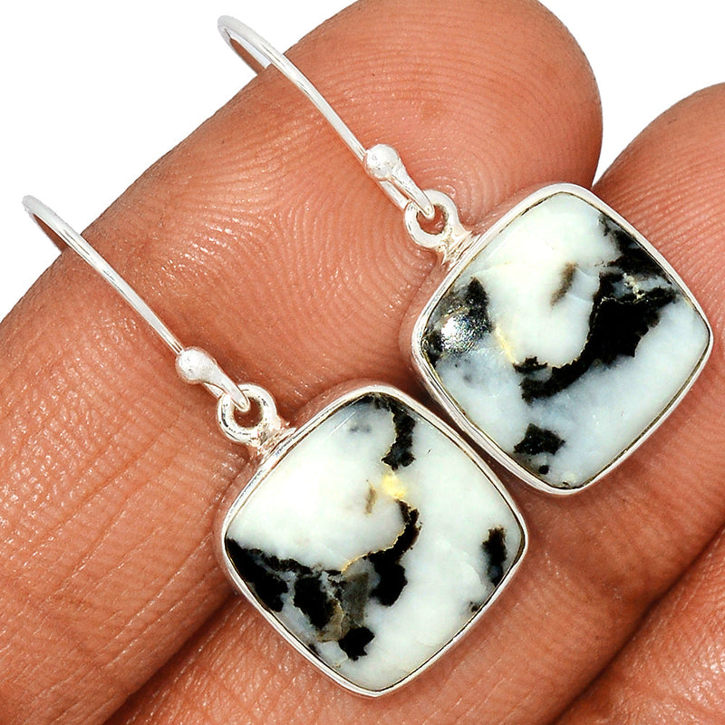 1.2" Zebra Jasper Earrings - ZBJE96