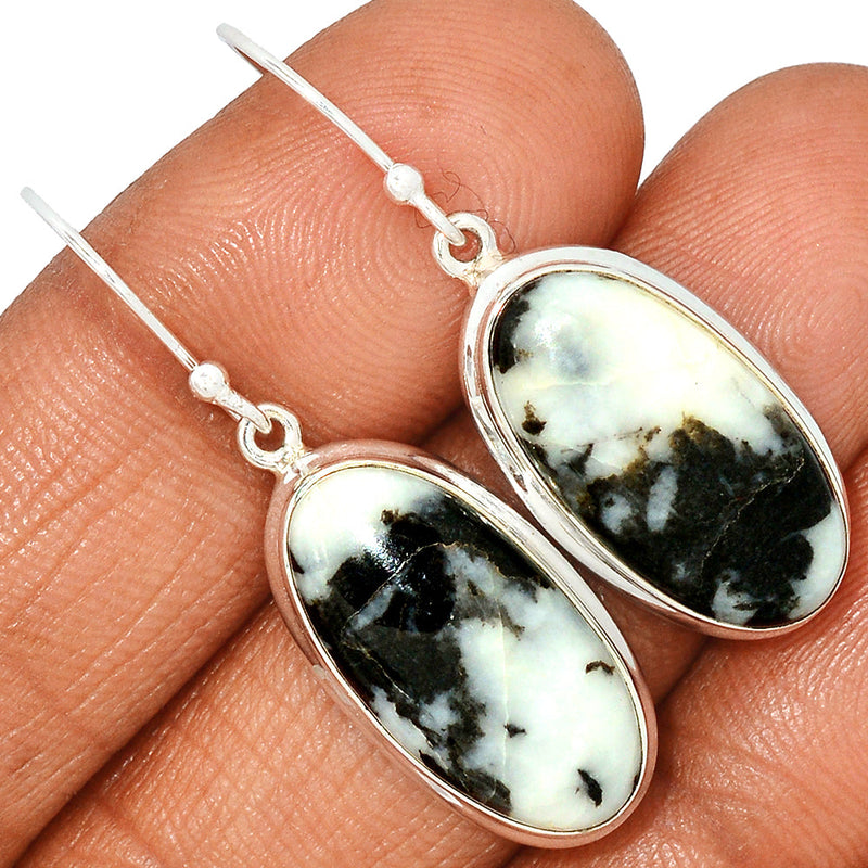 1.6" Zebra Jasper Earrings - ZBJE97