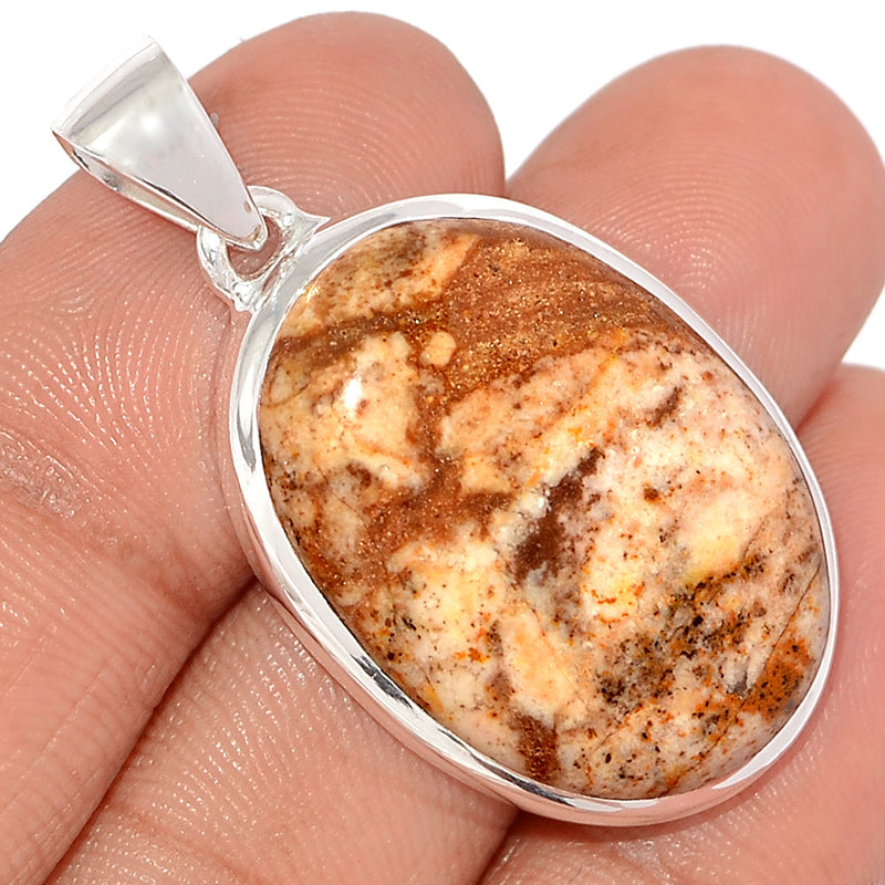 1.6" Zebra Jasper Pendants - ZBJP152