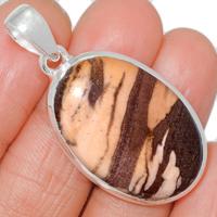 1.7" Zebra Jasper Pendants - ZBJP50