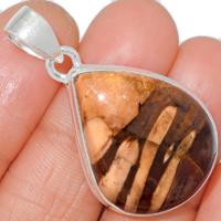 1.5" Zebra Jasper Pendants - ZBJP67