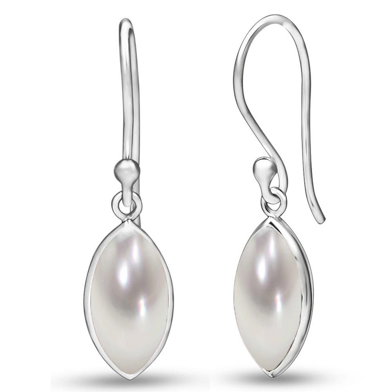 10*5 MM Marquise - Pearl Jewelry Earrings - CB-E911PRL Catalogue