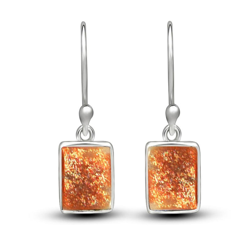 8*6 MM Octo - Sunstone Earrings - CB-E912SS Catalogue